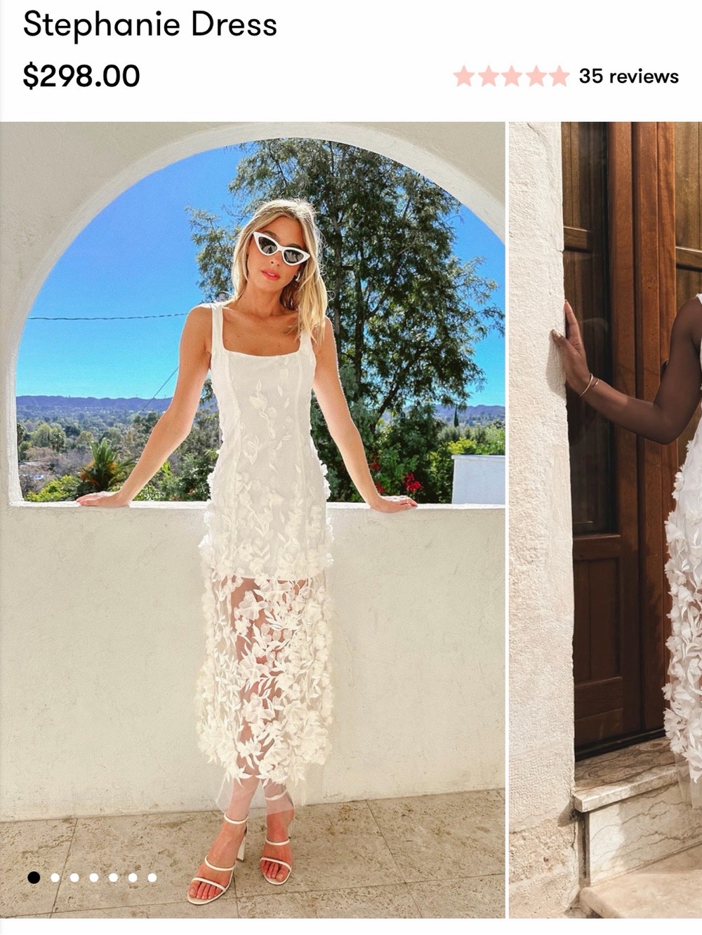 Show me your mumu Stephanie dress